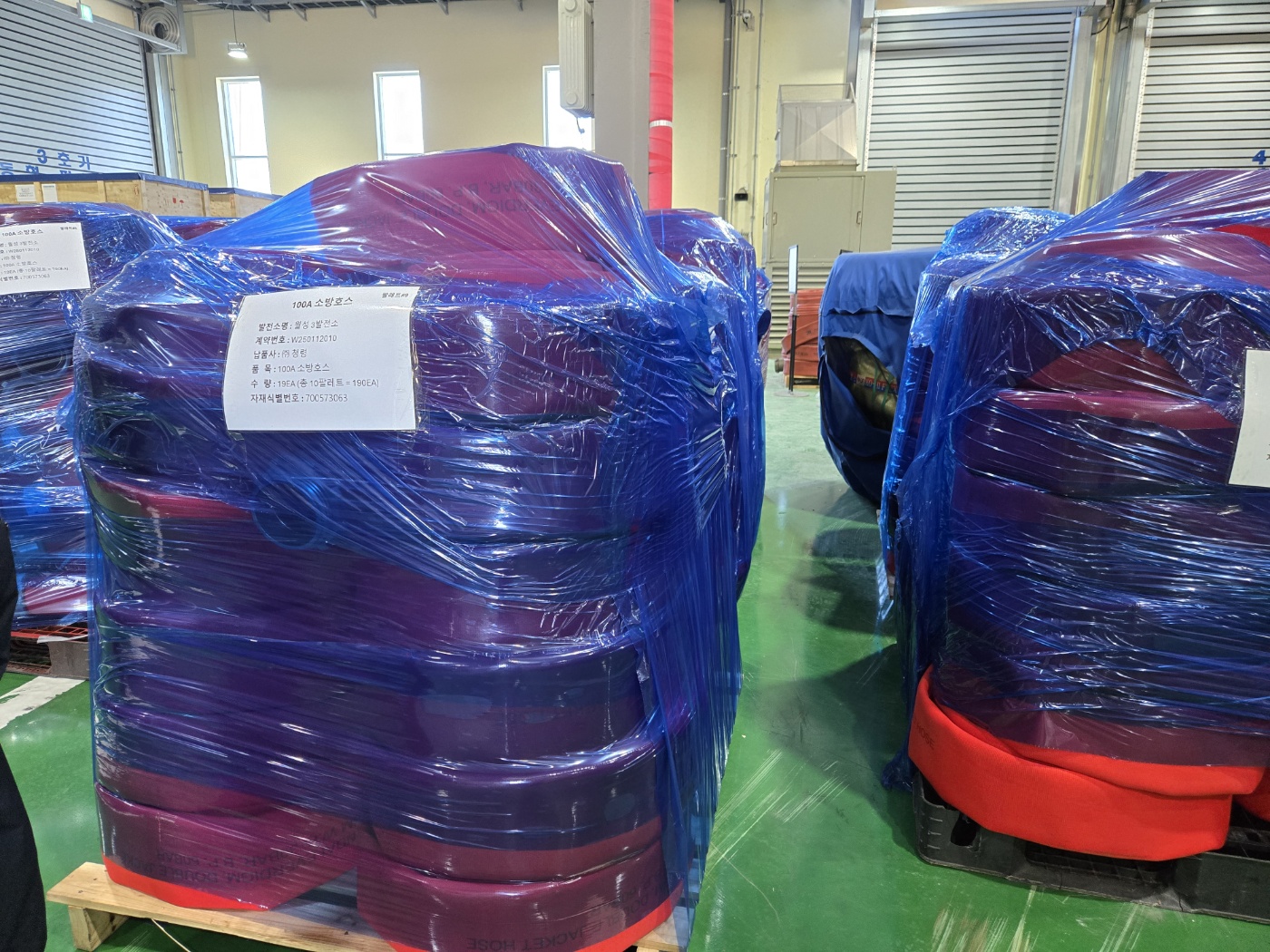 월성3발 소방호스 제작